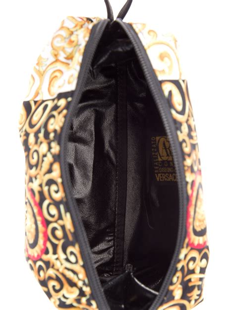 versace without makeup|versace cosmetic bag.